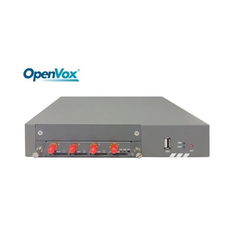 4G LTE 4 port OpenVox  4G + 3G + GSM Gateway